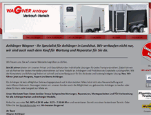Tablet Screenshot of anhaenger-wagner.de